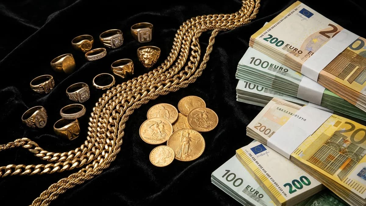 Gold verkaufen — Schmuck, Münzen und Barren zum fairen Ankaufspreis bei GoldSilberMarkt