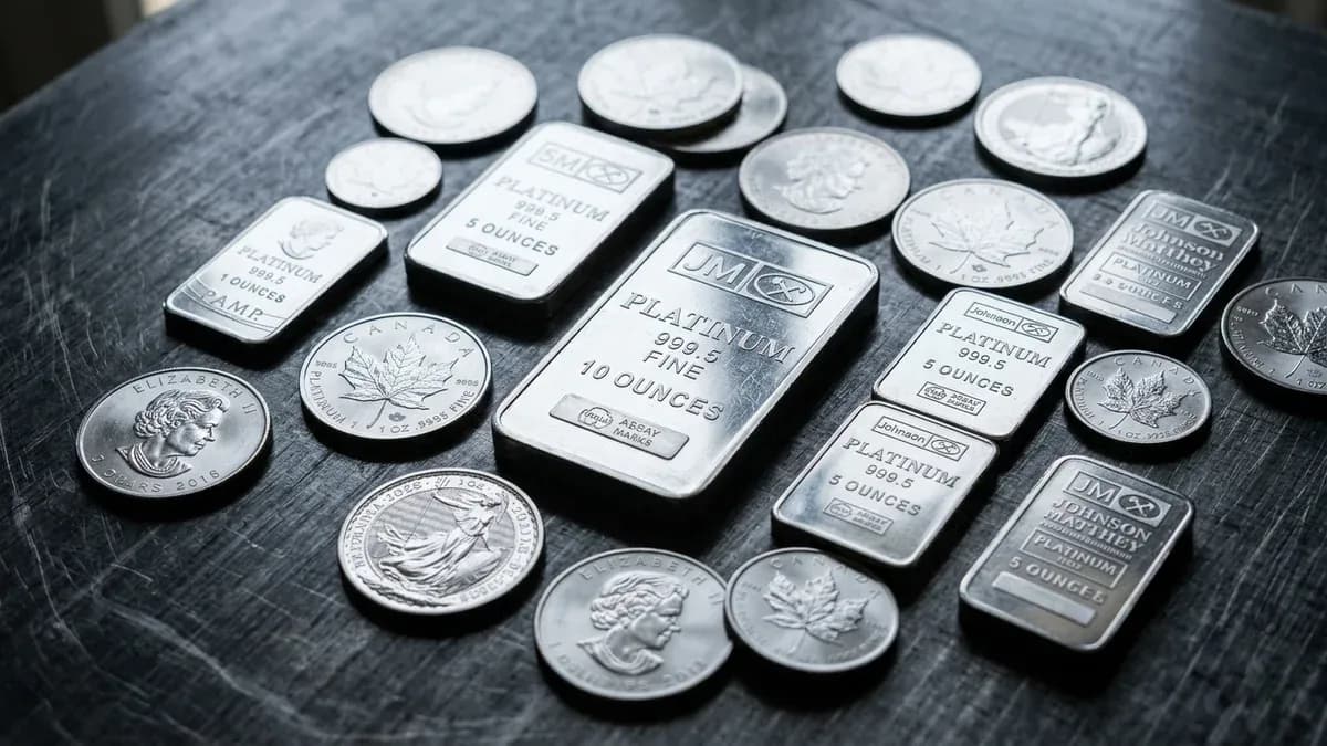 Platinbarren kaufen — Heraeus und weitere Platin-Barren