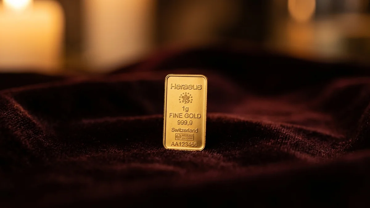 1g Goldbarren kaufen — Edelmetalle bei GoldSilberMarkt