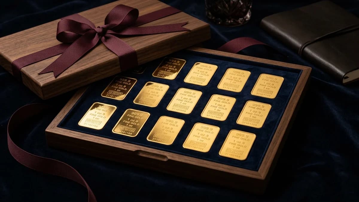 Goldbarren als Geschenk — 11 Motive im Überblick