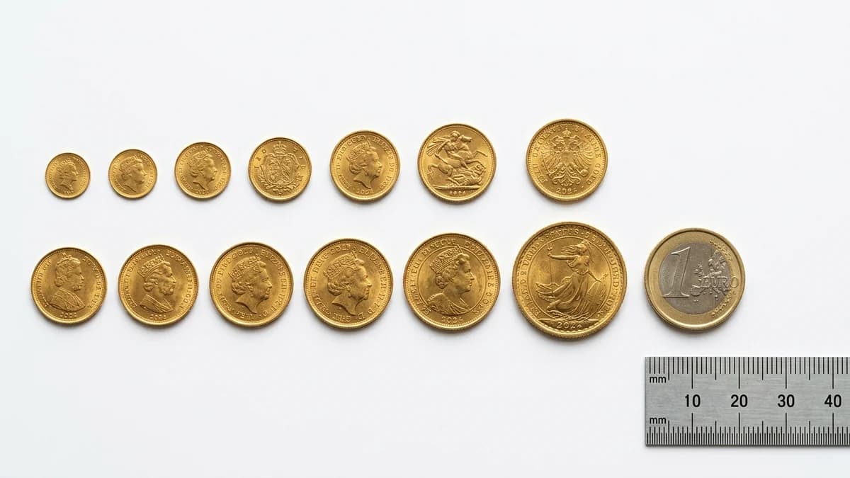 1 oz Goldmünzen im Vergleich — Krügerrand, Maple Leaf und mehr