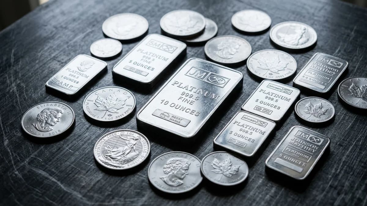 Platinbarren kaufen — Heraeus und weitere Platin-Barren