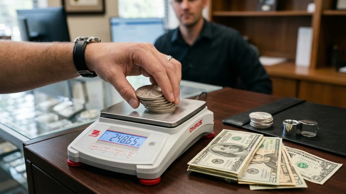 Silber verkaufen – Ankauf zum Tagespreis