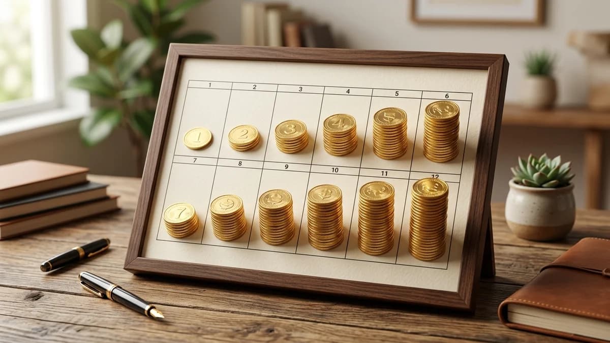 Regelmäßig Gold kaufen – Cost-Average