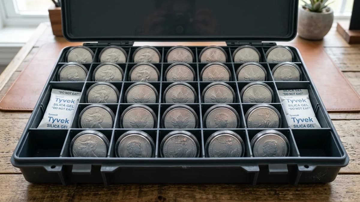 Silber lagern – Anlaufen verhindern