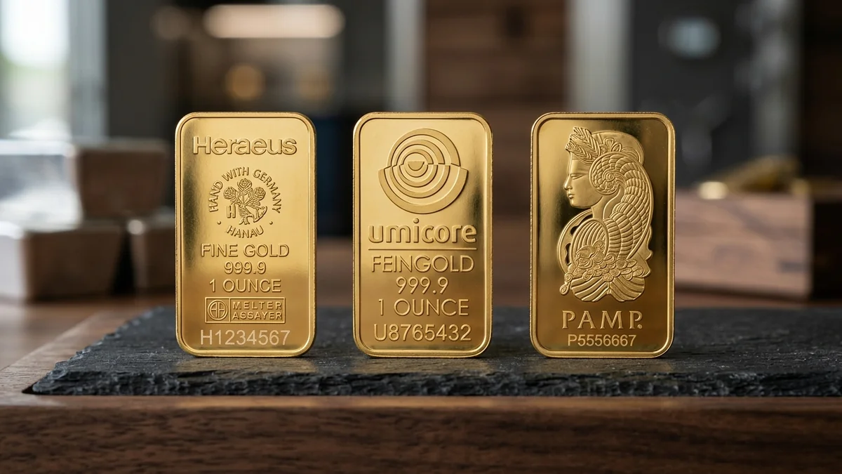 Goldbarren Hersteller – Heraeus vs Umicore