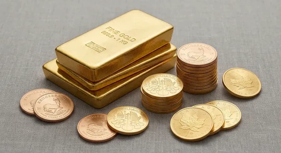 Goldmünzen oder Goldbarren kaufen was lohnt sich mehr