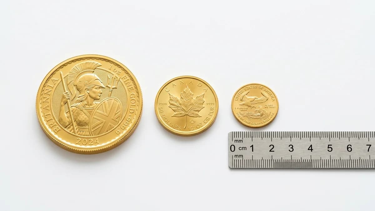 1/2 oz Goldmünzen kaufen — halbe Unze Gold